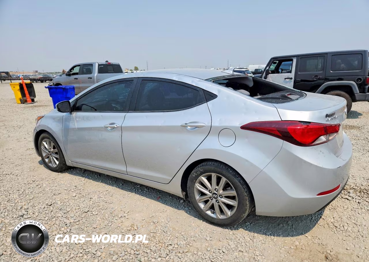 2014 Hyundai Elantra Se VIN:5NPDH4AE3EH496952 - 2