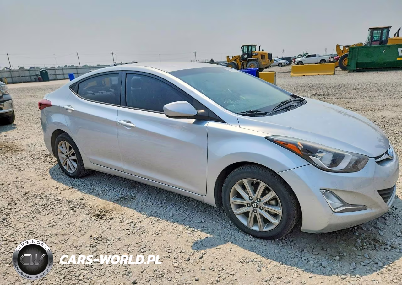 2014 Hyundai Elantra Se VIN:5NPDH4AE3EH496952 - 4