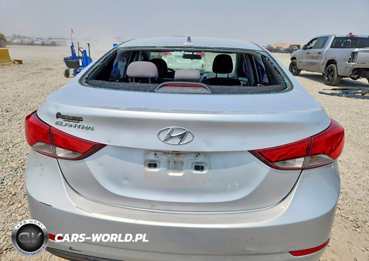 2014 Hyundai Elantra Se VIN:5NPDH4AE3EH496952 - 6