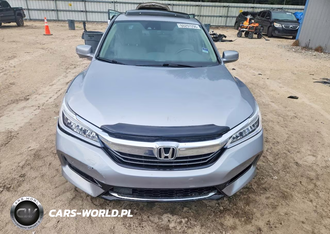 2017 Honda Accord Touring Hybrid VIN:JHMCR6F71HC014461 - 5