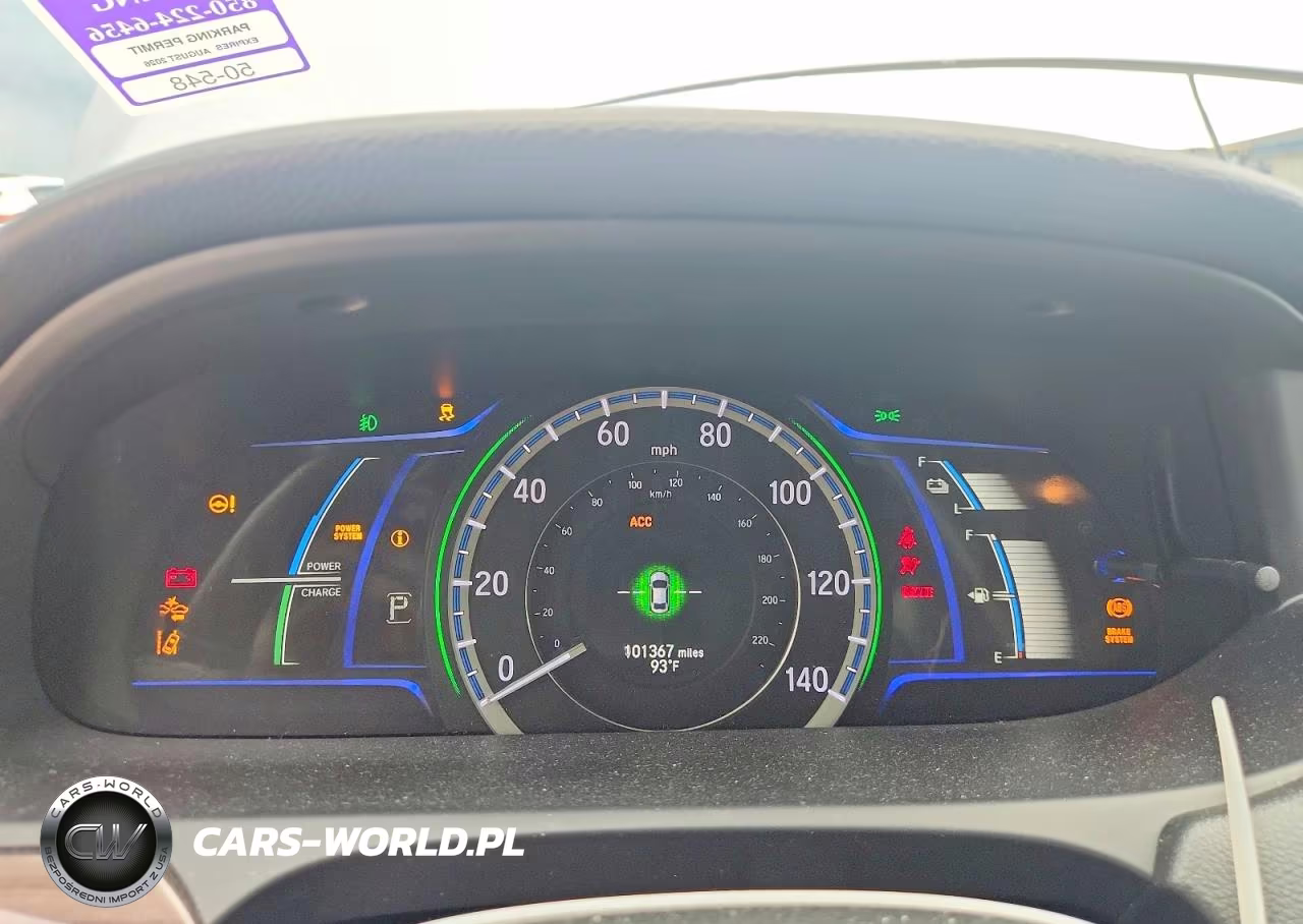 2017 Honda Accord Touring Hybrid VIN:JHMCR6F71HC014461 - 9