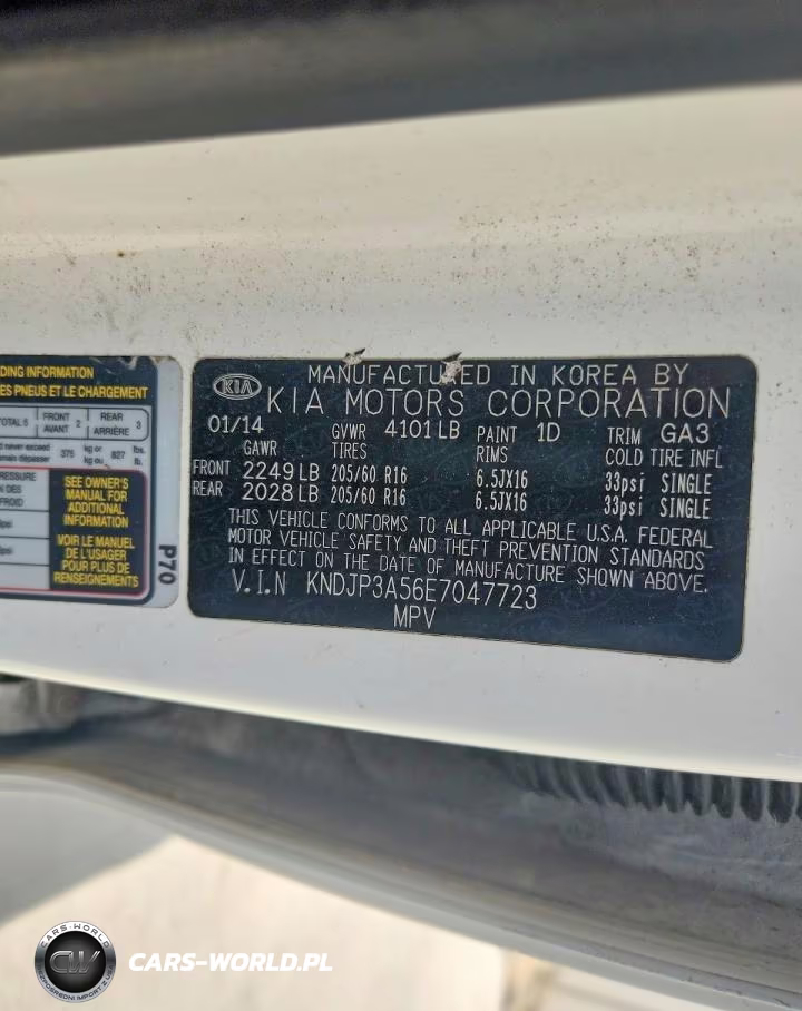 2014 Kia Soul + VIN:KNDJP3A56E7047723 - 12