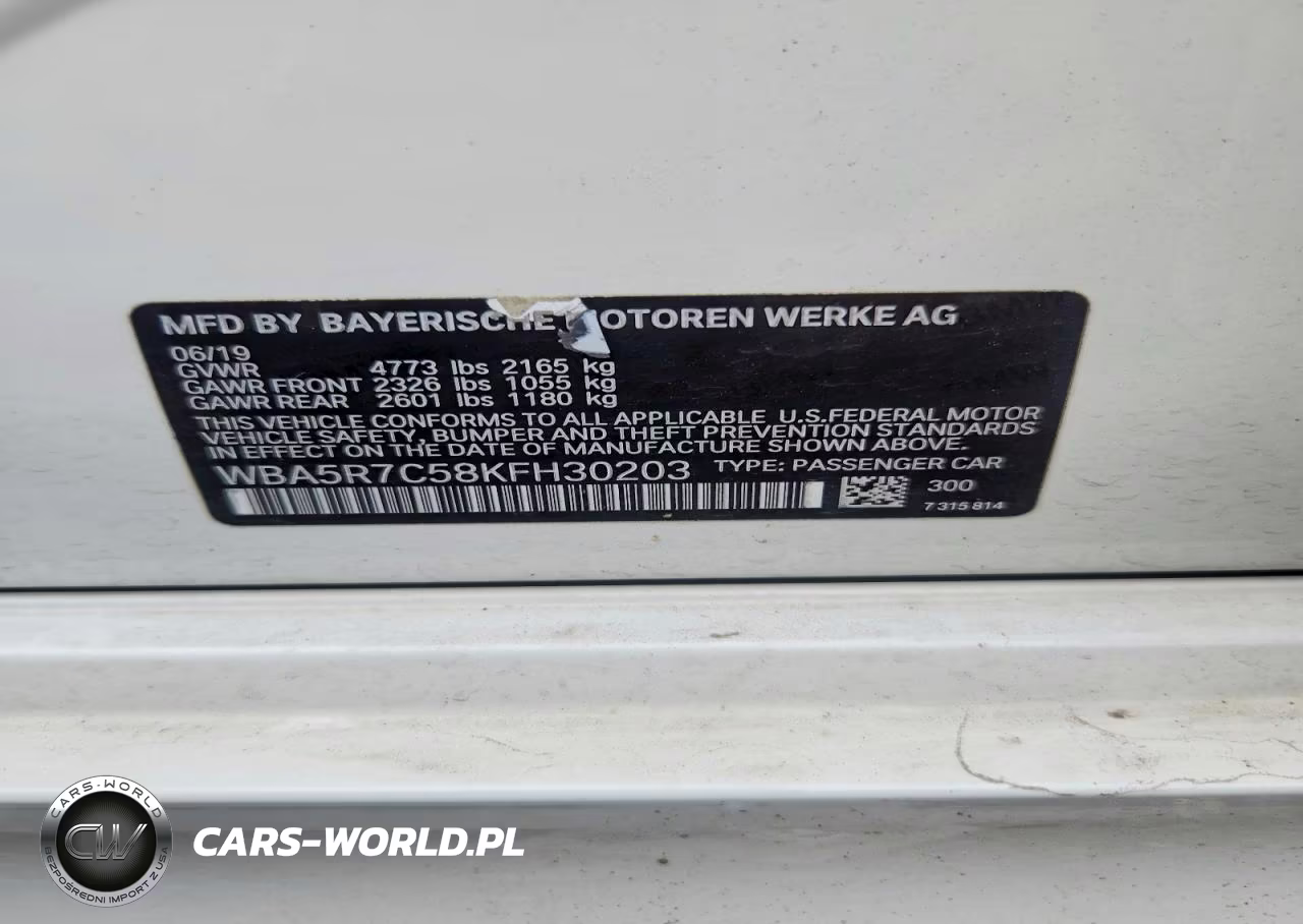 2019 BMW 330Xi VIN:WBA5R7C58KFH30203 - 12