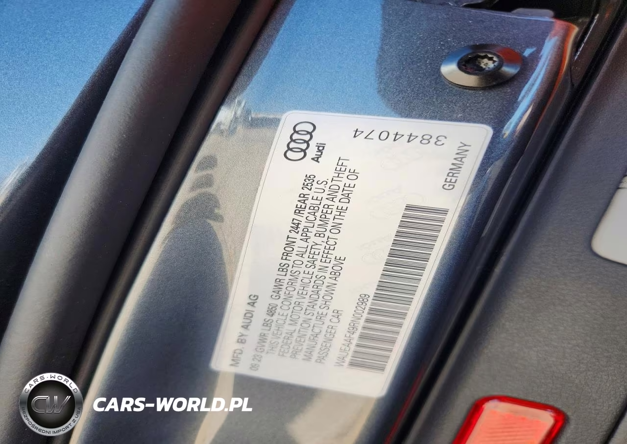 2024 Audi A4 Premium Plus 45 VIN:WAUEAAF49RN002989 - 12