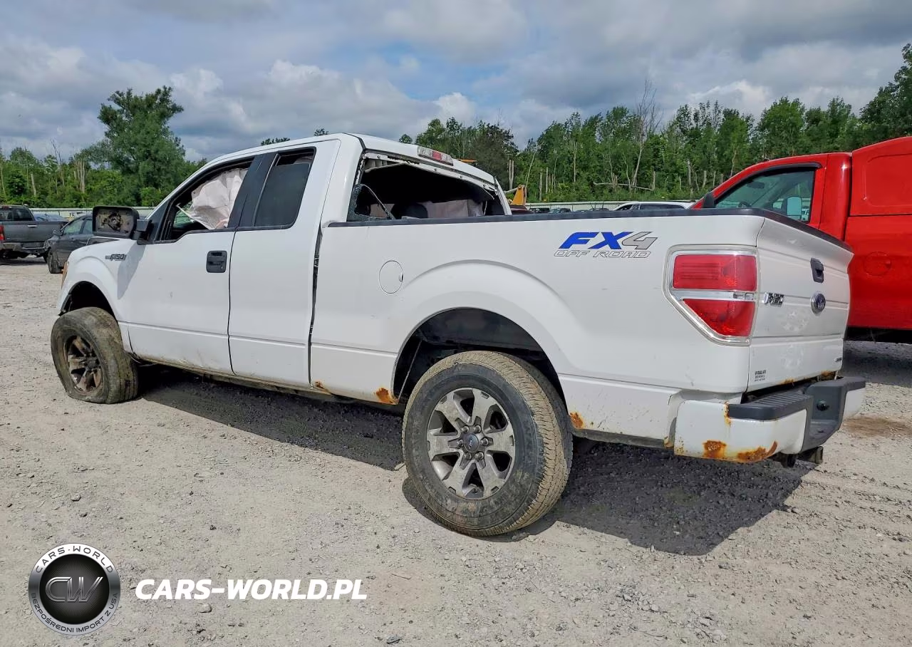 2013 Ford F150 Super Cab VIN:1FTFX1EF0DFC58143 - 2