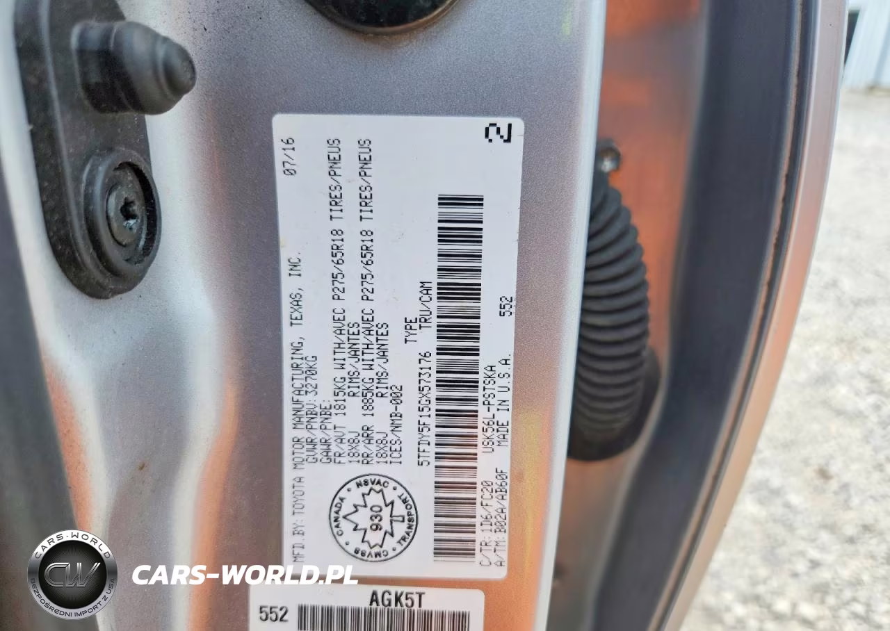 2016 Toyota Tundra Sr5 VIN:5TFDY5F15GX573176 - 13