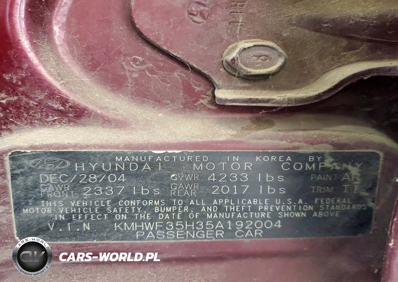 2005 Hyundai Sonata Gls VIN:KMHWF35H35A192004 - 12