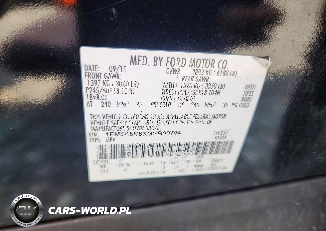 2016 Ford Explorer VIN:1FM5K8B8XGGB00704 - 13