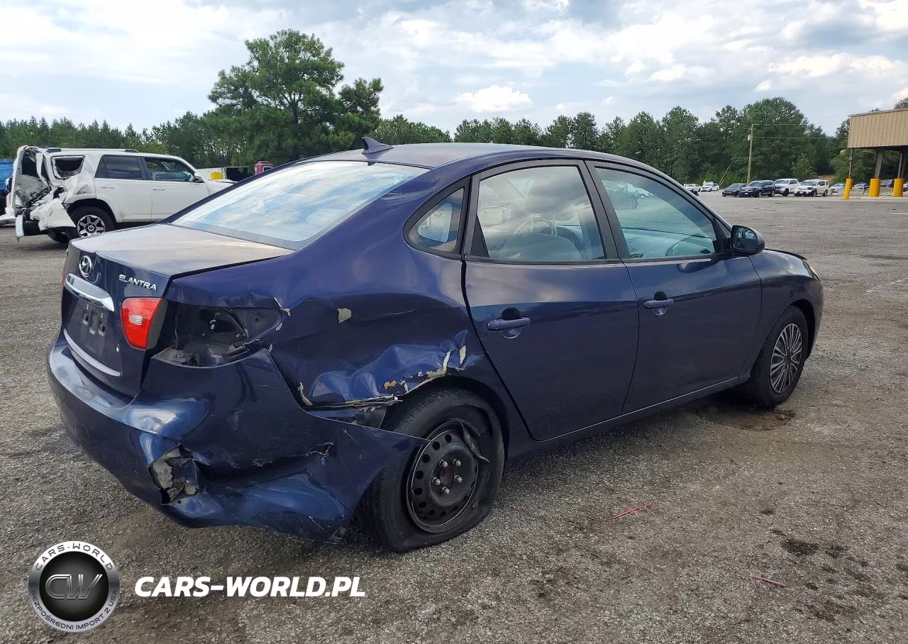 2010 Hyundai Elantra Gls VIN:KMHDU4AD5AU014724 - 3
