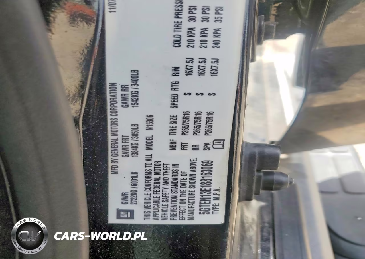 2008 Hummer H3 VIN:5GTEN13E188163069 - 12