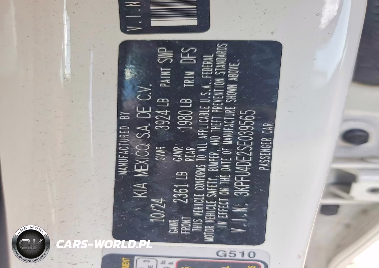 2025 Kia K4 Ex VIN:3KPFU4DE2SE039565 - 12