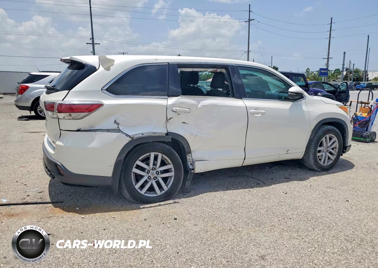 2014 Toyota Highlander Le VIN:5TDBKRFH3ES055079 - 3