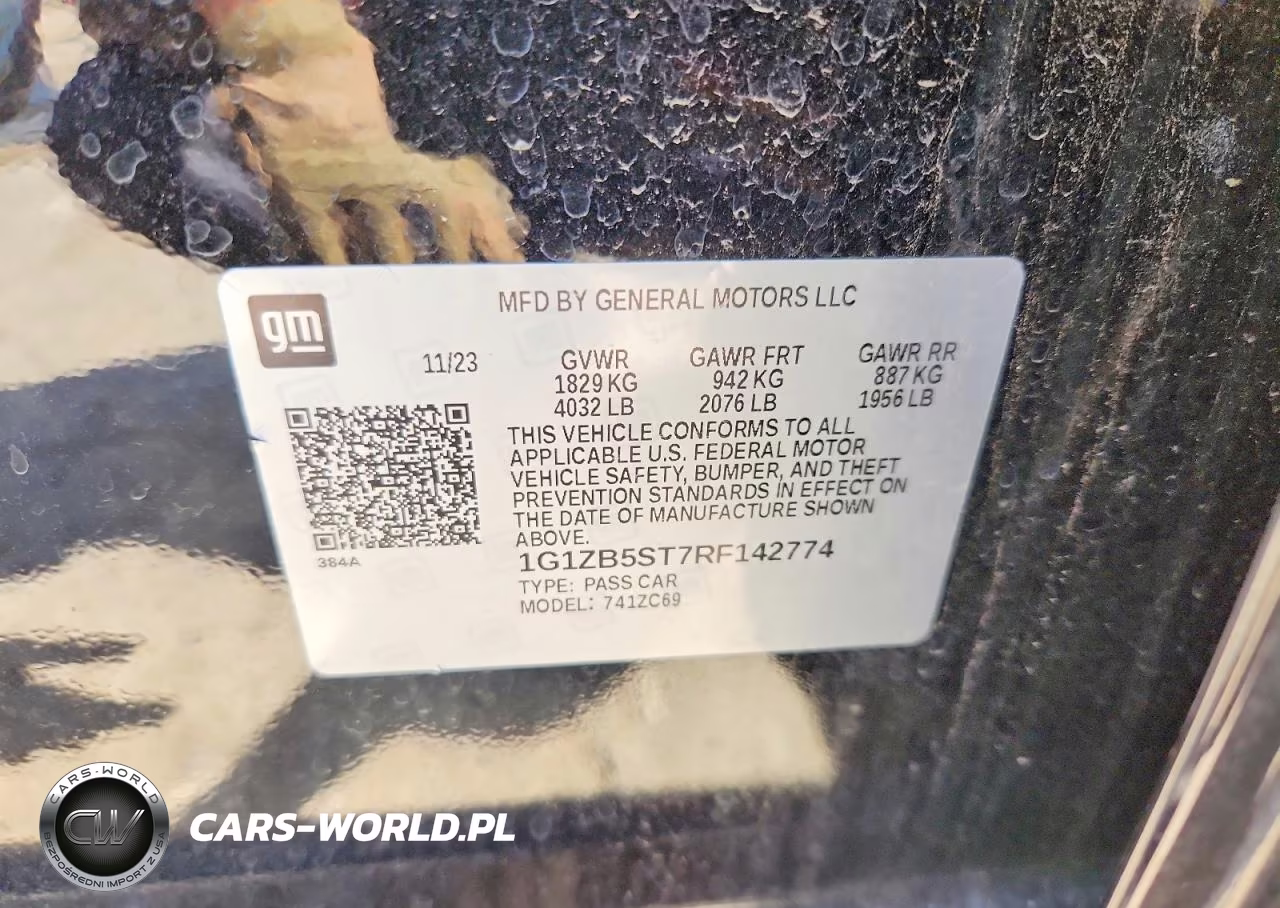 2024 Chevrolet Malibu Ls VIN:1G1ZB5ST7RF142774 - 12