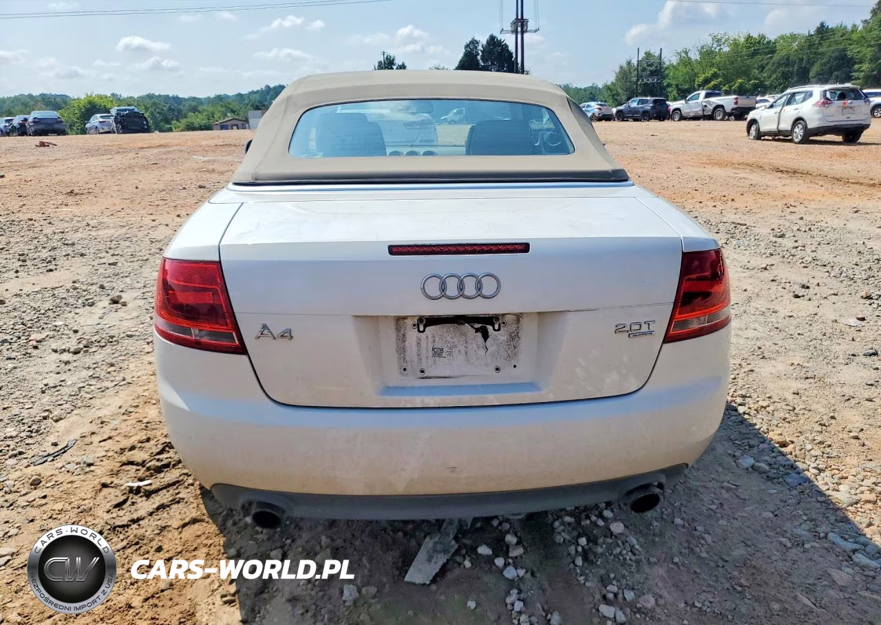 2008 Audi A4 2.0T Cabriolet Quattro VIN:WAUDF48H68K007288 - 6