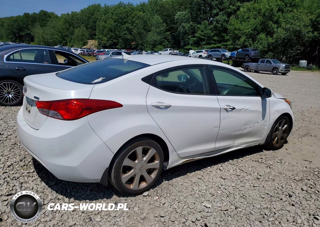 2013 Hyundai Elantra Limited VIN:5NPDH4AEXDH216149 - 3