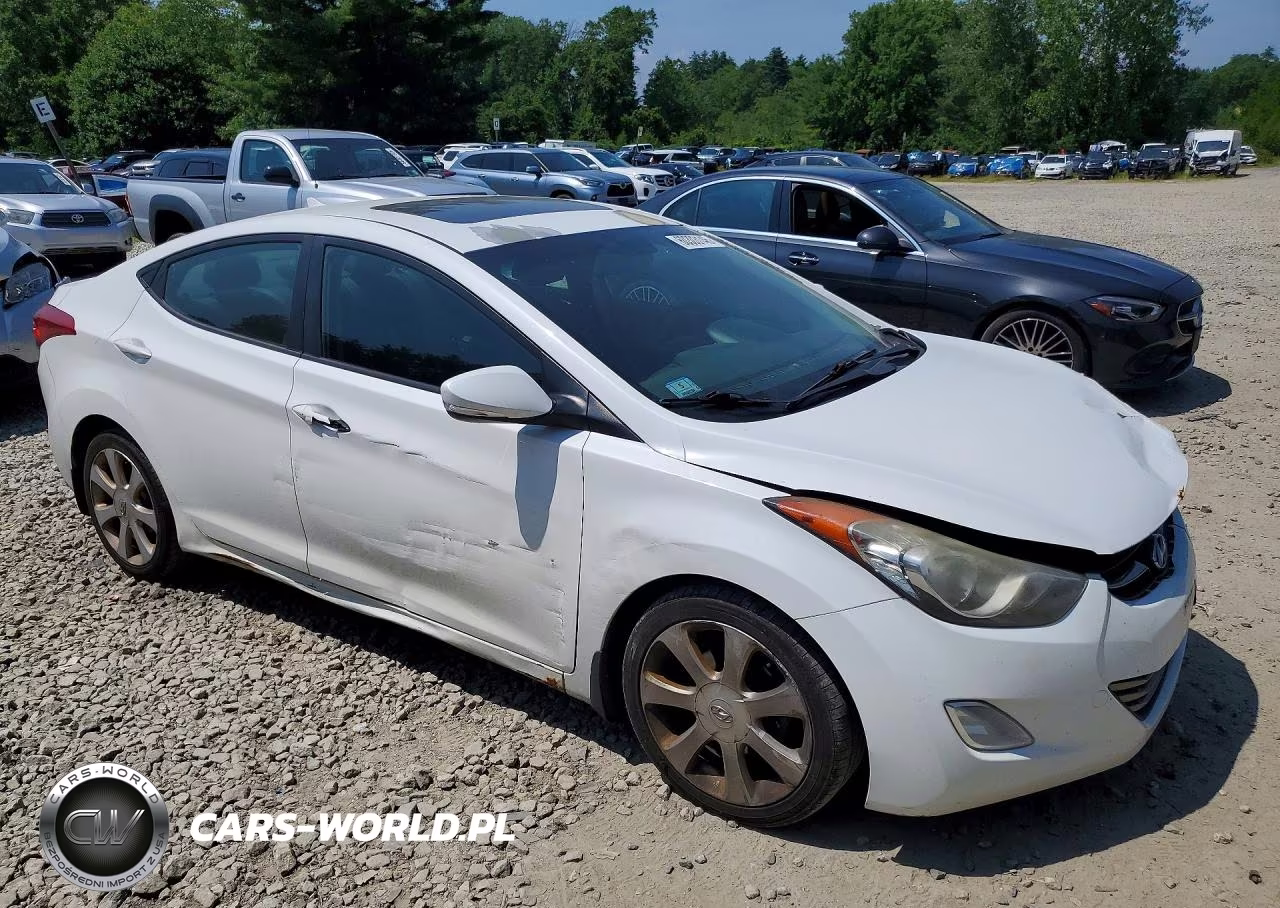 2013 Hyundai Elantra Limited VIN:5NPDH4AEXDH216149 - 4