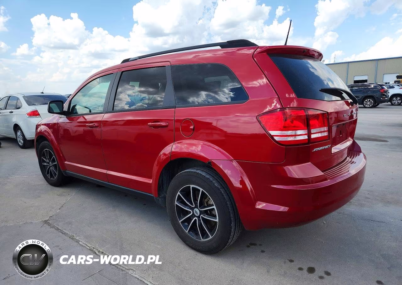 2018 Dodge Journey Se VIN:3C4PDCAB5JT517318 - 2