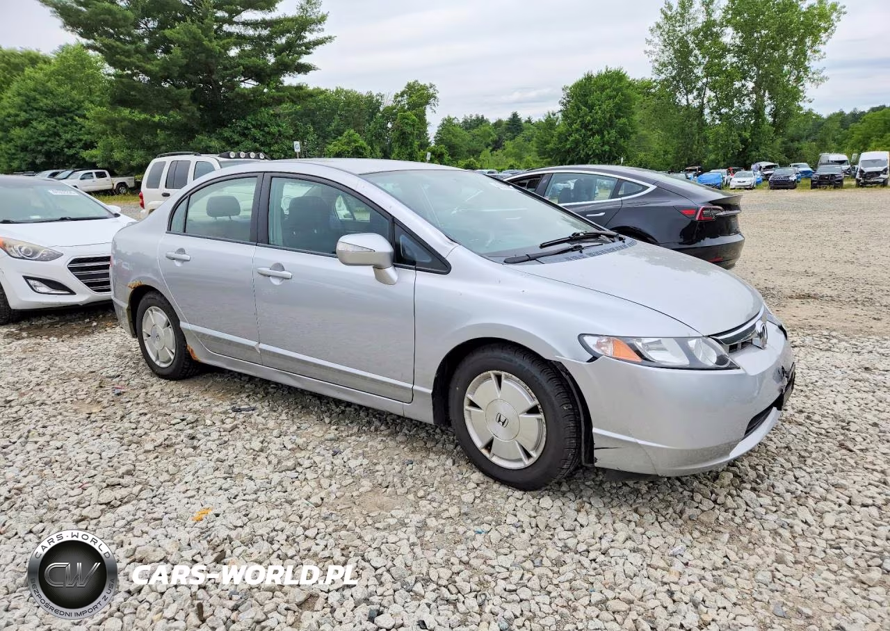 2007 Honda Civic Hybrid VIN:JHMFA36217S026993 - 4