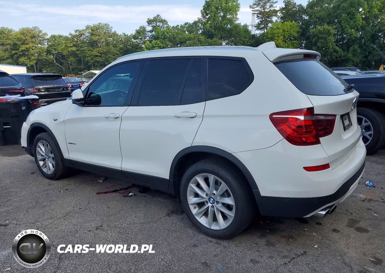 2017 BMW X3 Sdrive28I VIN:5UXWZ7C3XH0V93620 - 2