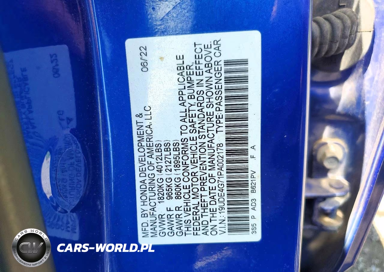 2023 Acura Integra A-Spec Tech VIN:19UDE4G71PA002178 - 12