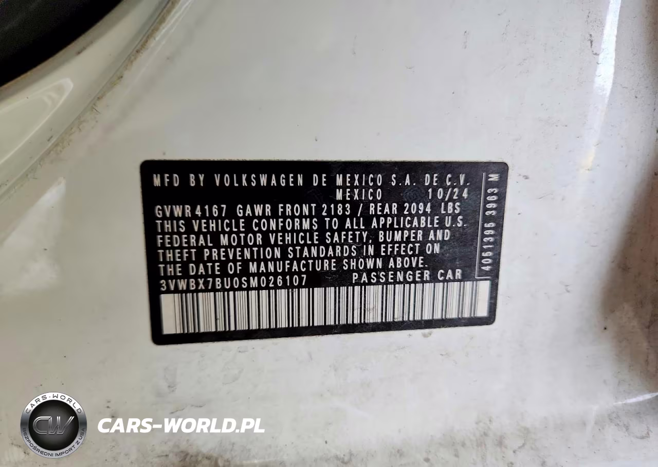 2025 Volkswagen Jetta Sport VIN:3VWBX7BU0SM026107 - 12