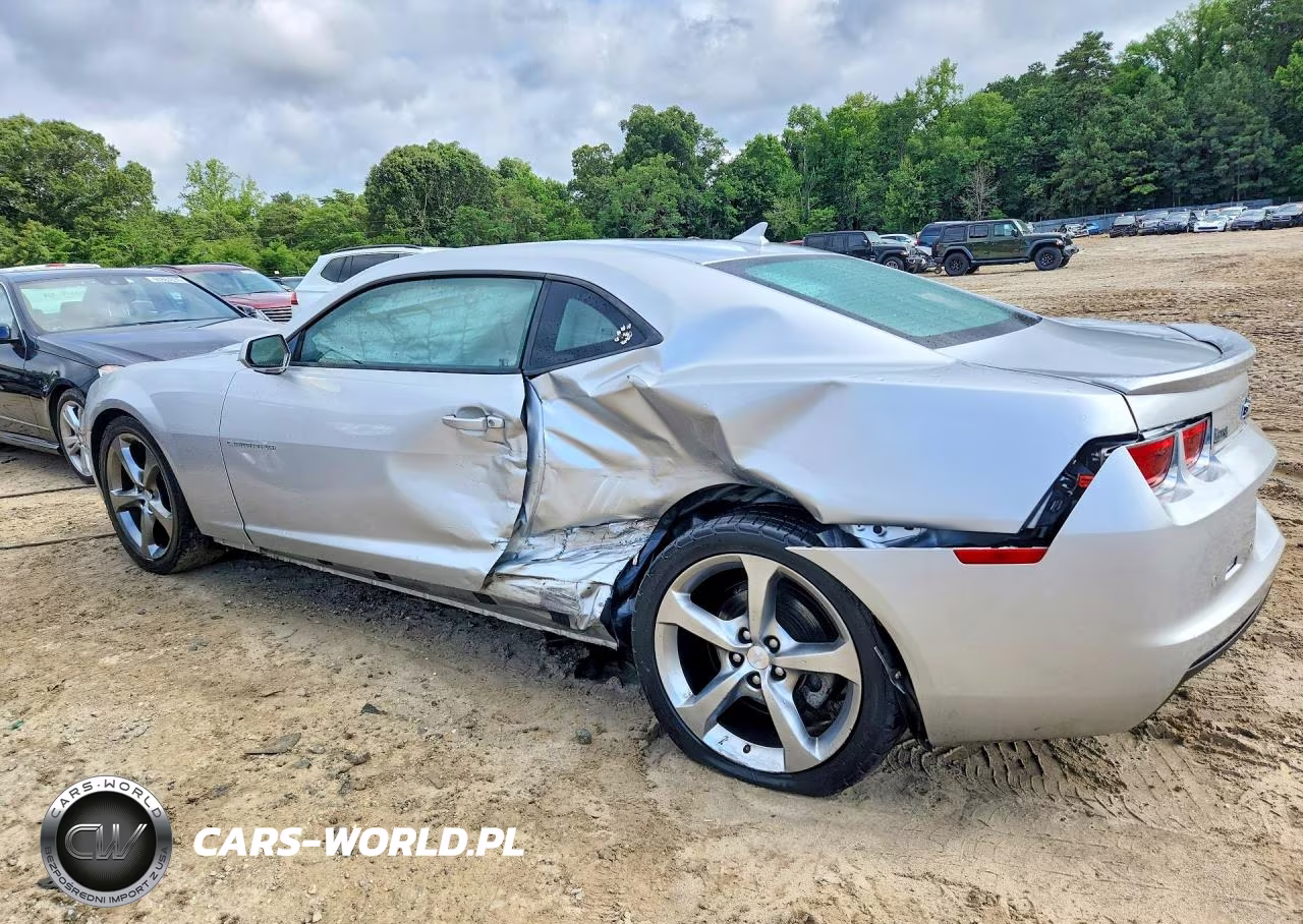2013 Chevrolet Camaro Lt VIN:2G1FC1E36D9189123 - 2