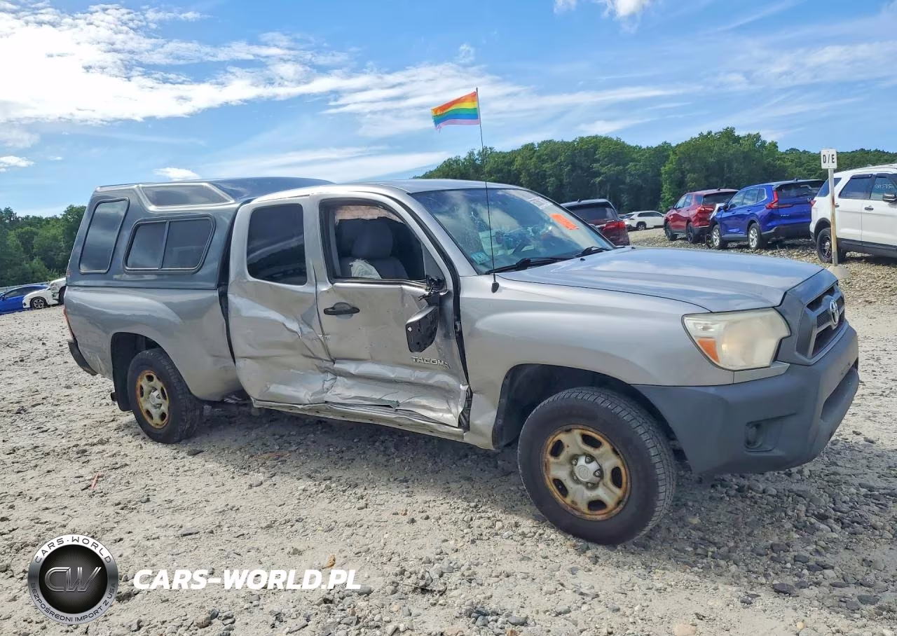 2014 Toyota Tacoma Access Cab VIN:5TFTX4CN8EX042003 - 4