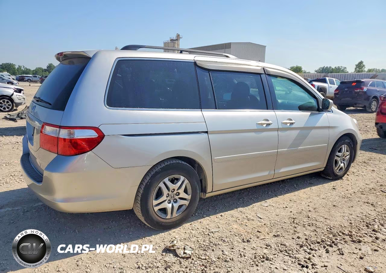 2007 Honda Odyssey Exl VIN:5FNRL38727B404107 - 3