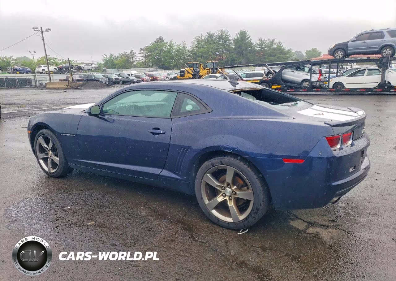 2011 Chevrolet Camaro Lt VIN:2G1FG1ED4B9104161 - 2