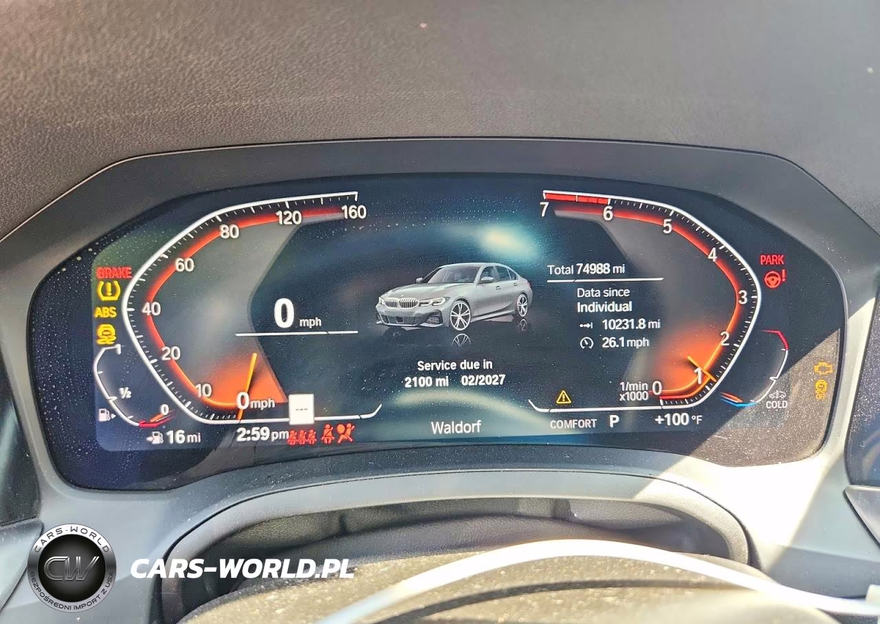 2021 BMW 330Xi VIN:3MW5R7J04M8B97881 - 9