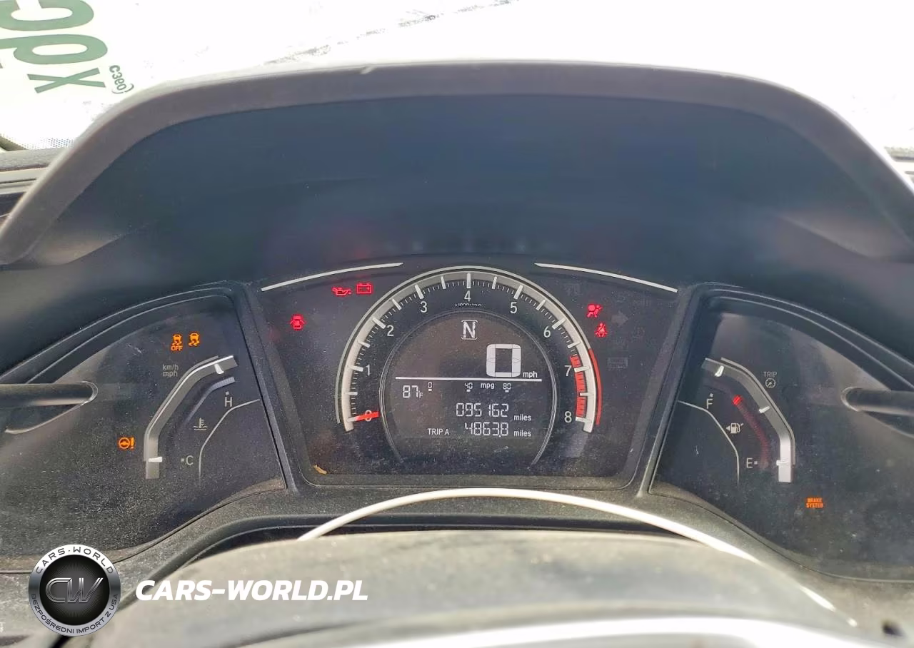 2018 Honda Civic Lx VIN:2HGFC2F52JH521607 - 9
