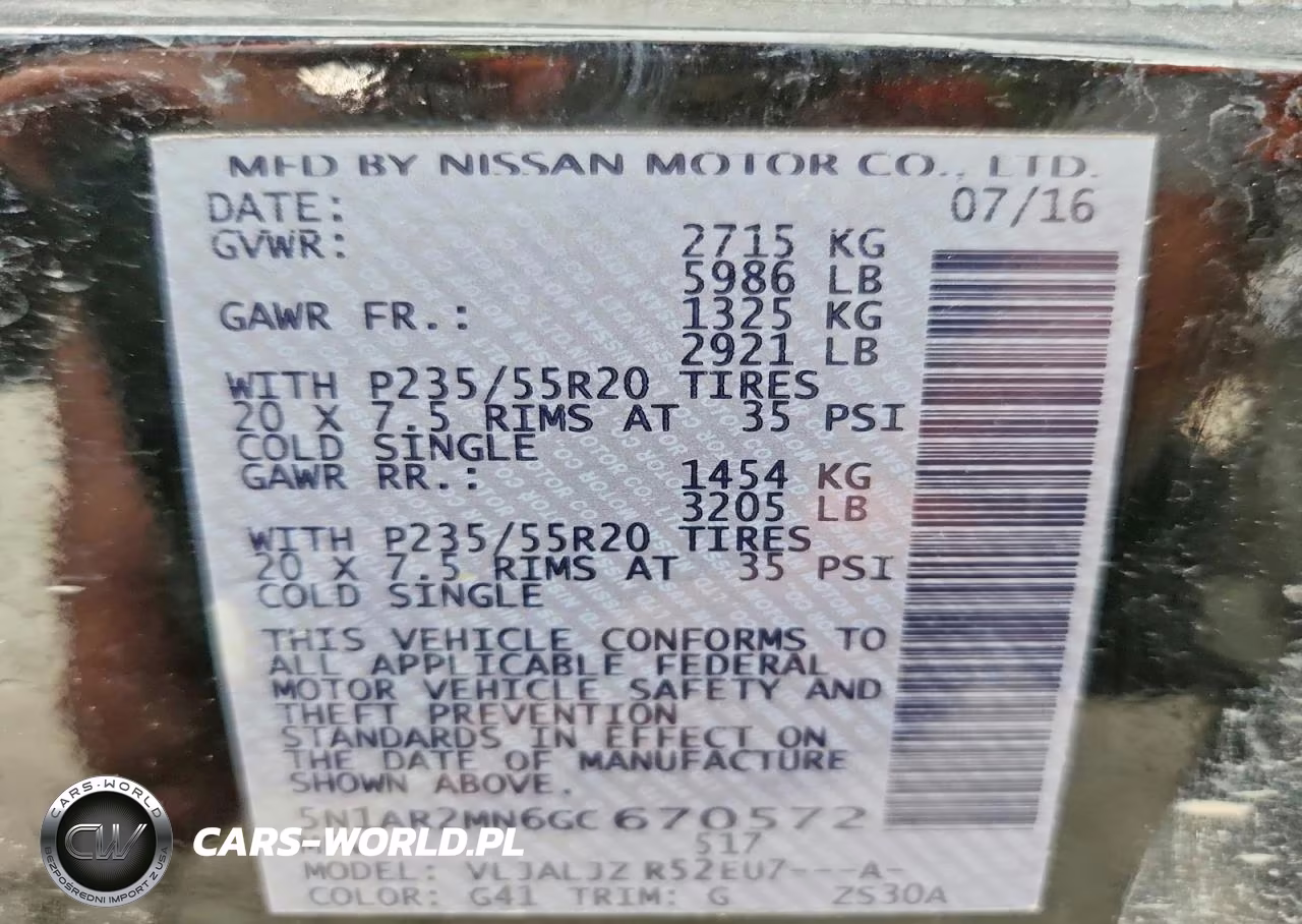 2016 Nissan Pathfinder Platinum VIN:5N1AR2MN6GC670572 - 13