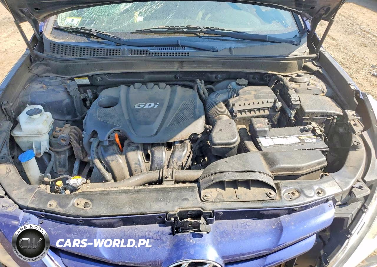 2013 Hyundai Sonata Gls VIN:5NPEB4AC4DH675469 - 11