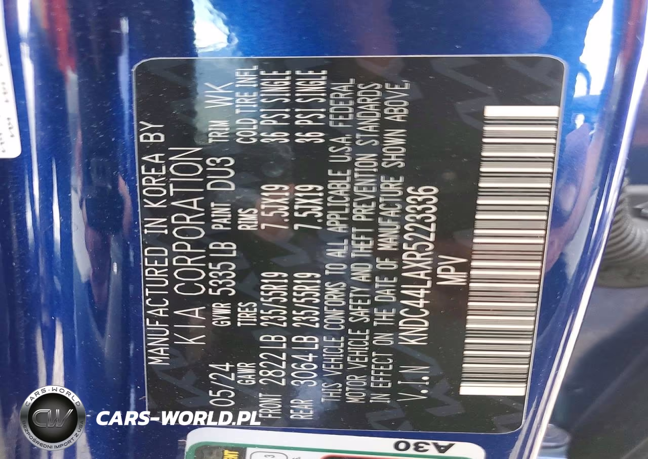 2024 Kia Ev6 Gt Line VIN:KNDC44LAXR5223336 - 12