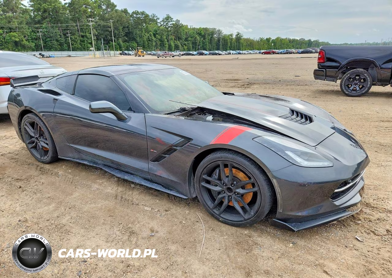2017 Chevrolet Corvette Stingray Z51 3Lt VIN:1G1YM2D73H5101468 - 4