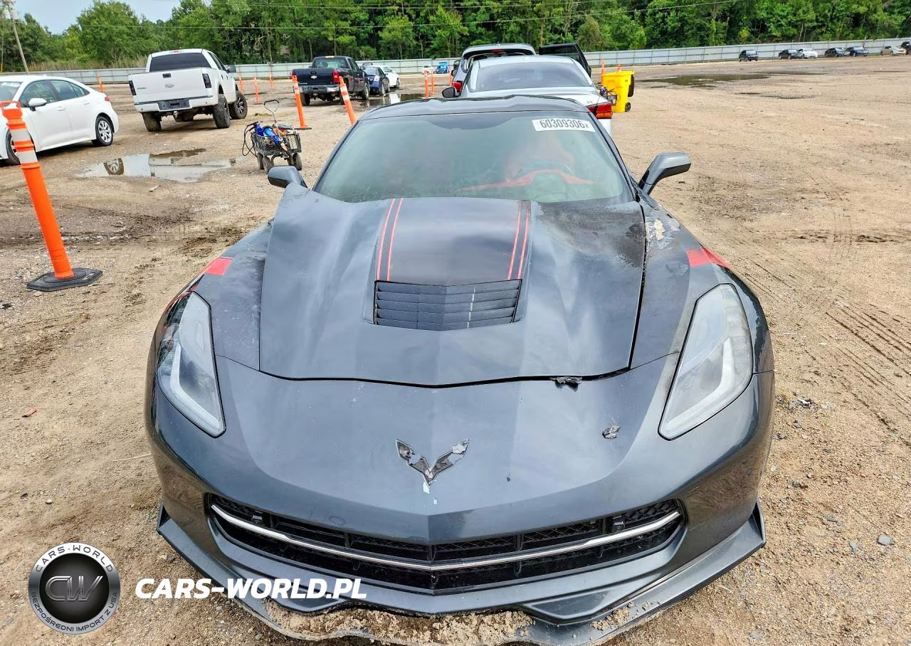 2017 Chevrolet Corvette Stingray Z51 3Lt VIN:1G1YM2D73H5101468 - 5