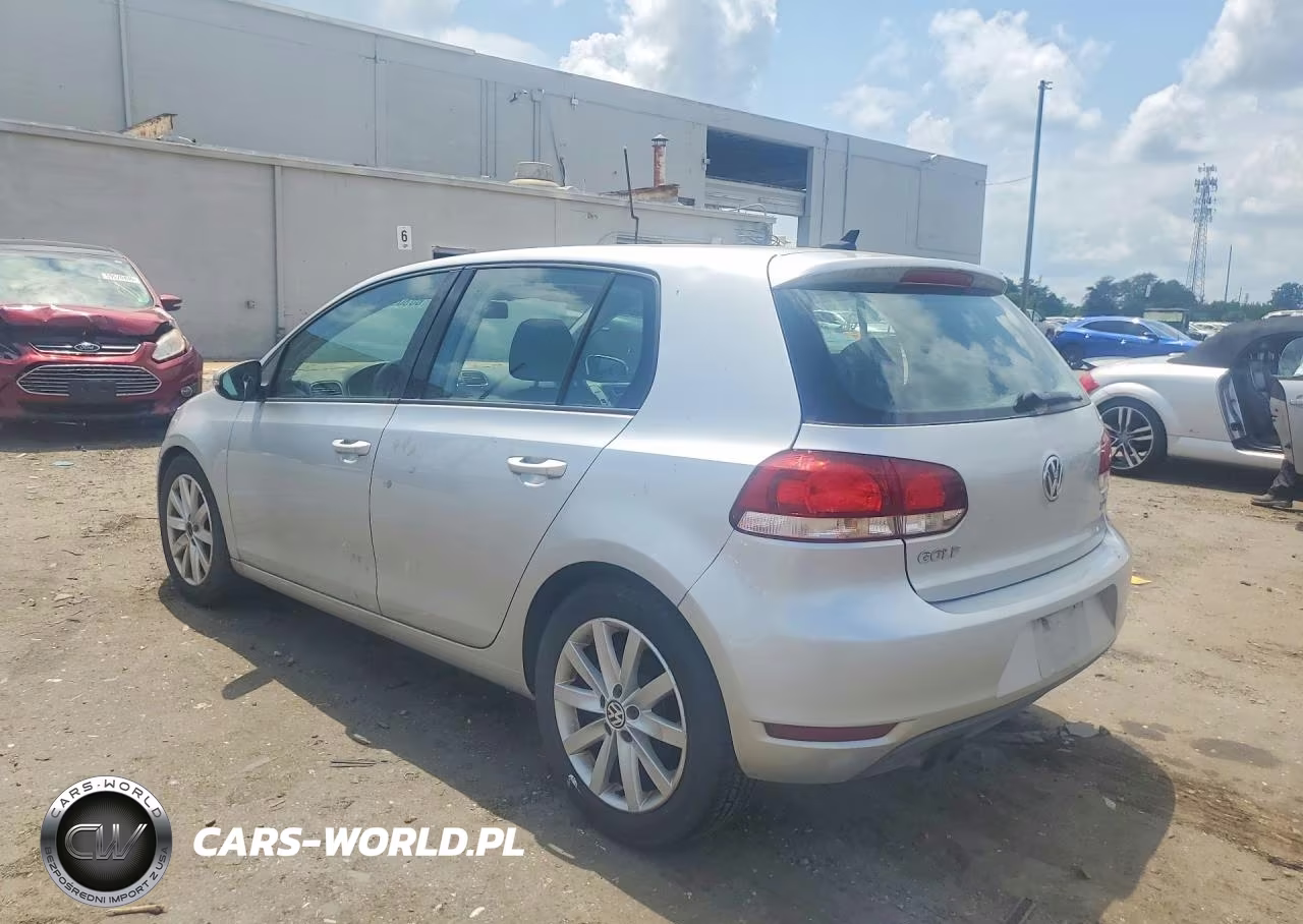 2012 Volkswagen Golf VIN:WVWNM7AJ8CW301062 - 2