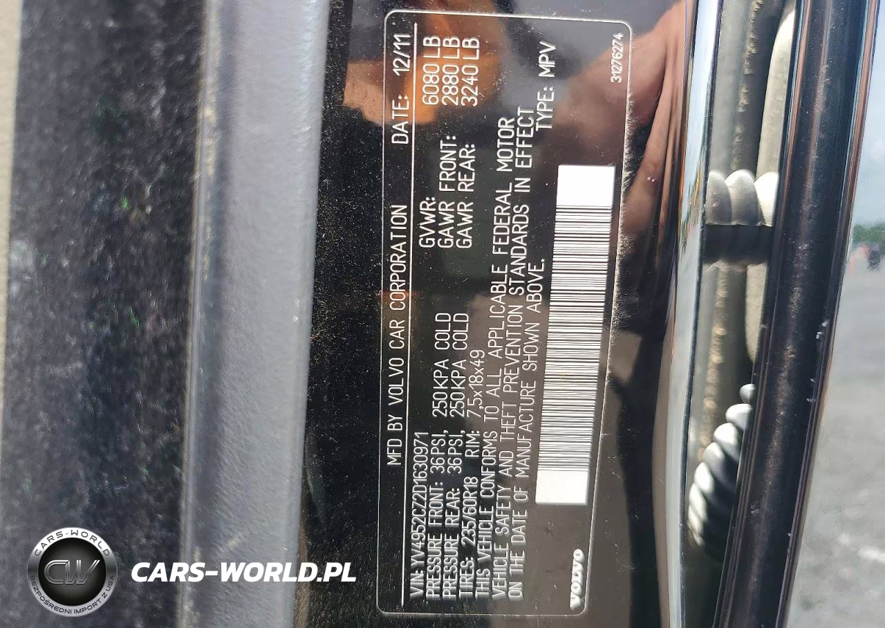 2013 Volvo Xc90 3.2 VIN:YV4952CZ2D1630971 - 13