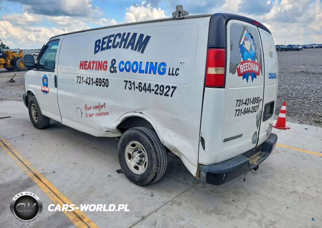 2009 Chevrolet Express G2500 VIN:1GCGG25C491181054 - 2