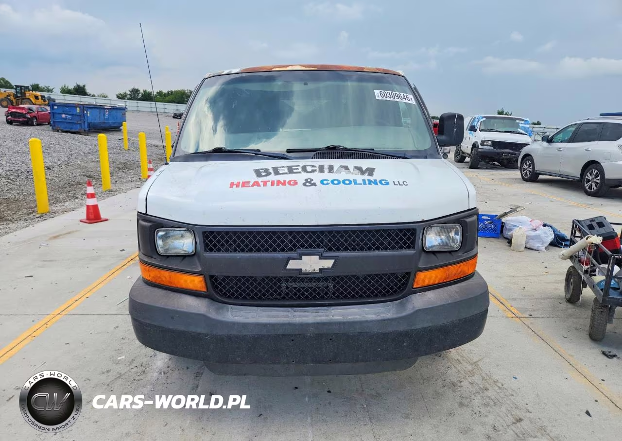 2009 Chevrolet Express G2500 VIN:1GCGG25C491181054 - 5