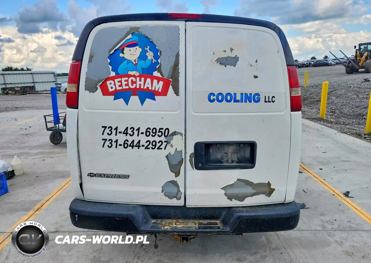 2009 Chevrolet Express G2500 VIN:1GCGG25C491181054 - 6