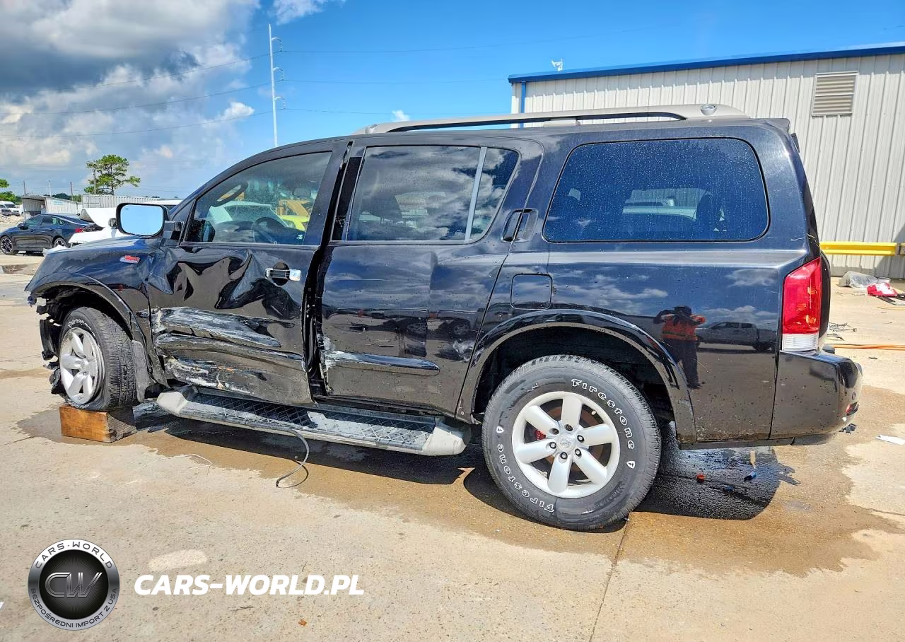 2012 Nissan Armada Sv-Sl-Platinum VIN:5N1BA0ND6CN620825 - 2