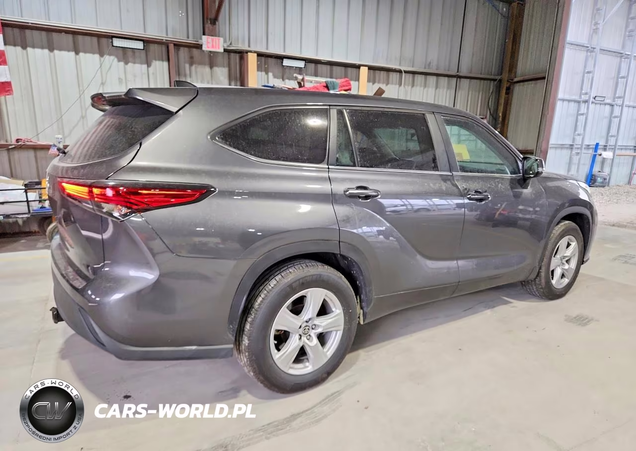 2023 Toyota Highlander L VIN:5TDKDRAH7PS501285 - 3