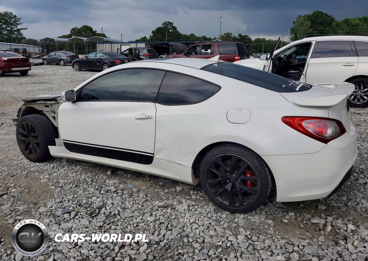 2010 Hyundai Genesis Coupe 3.8L VIN:KMHHU6KH4AU039628 - 2