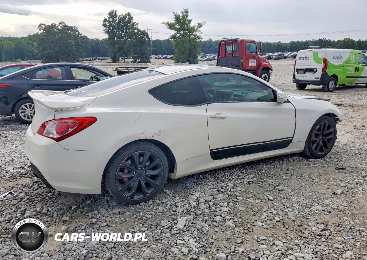 2010 Hyundai Genesis Coupe 3.8L VIN:KMHHU6KH4AU039628 - 3