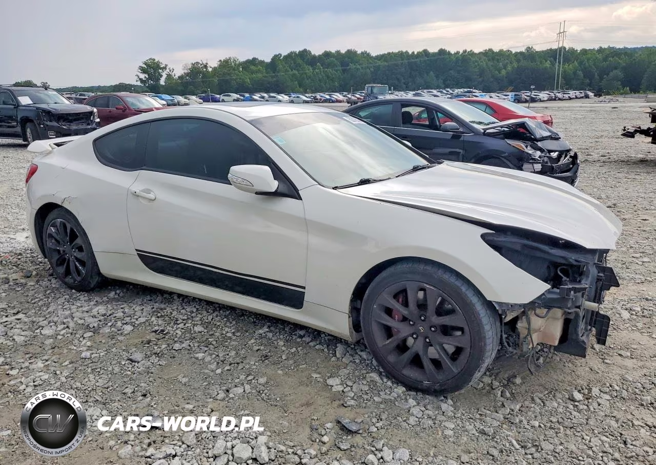 2010 Hyundai Genesis Coupe 3.8L VIN:KMHHU6KH4AU039628 - 4