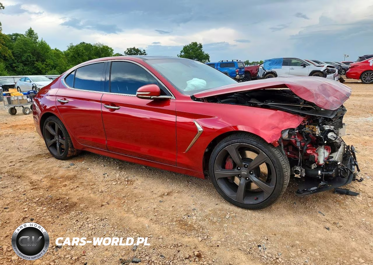 2019 Genesis G70 3.3T Dynamic Edition VIN:KMTG34LE2KU015357 - 4