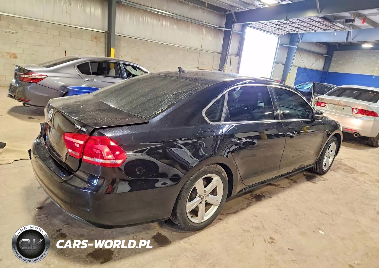 2014 Volkswagen Passat Se VIN:1VWBT7A39EC073047 - 3