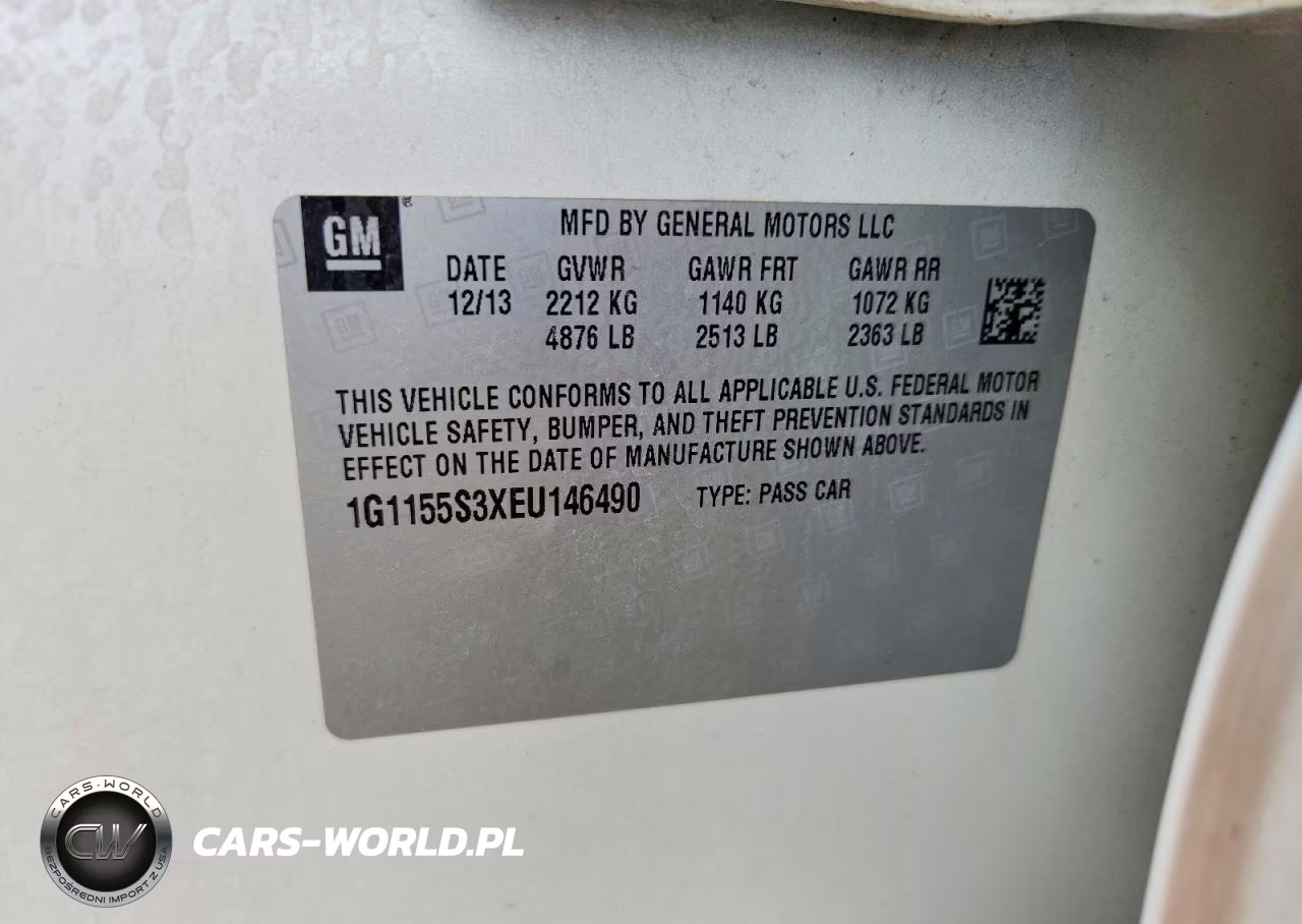 2014 Chevrolet Impala Ltz VIN:1G1155S3XEU146490 - 12
