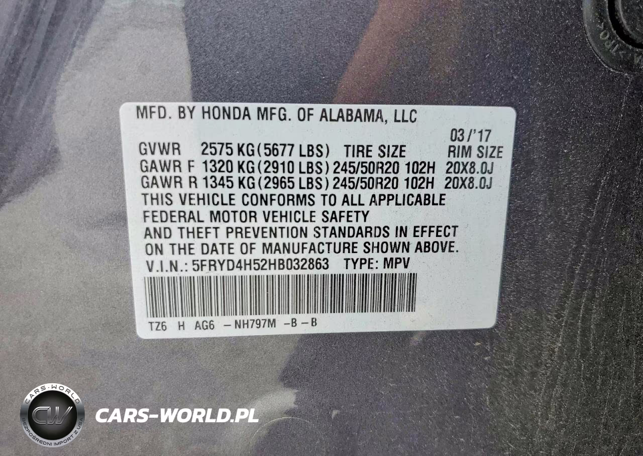 2017 Acura Mdx Technology VIN:5FRYD4H52HB032863 - 13